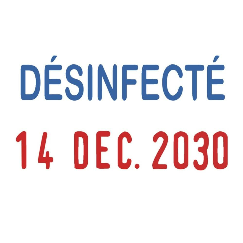 Trodat Printy 4850 Dater - "Désinfecté"