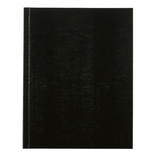 Journal exécutif Blueline - 9 1/4" x 7 1/4" - Noir