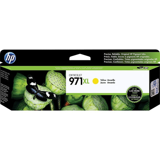 HP 971XL Yellow High Yield Original Ink Cartridge (CN628AM)