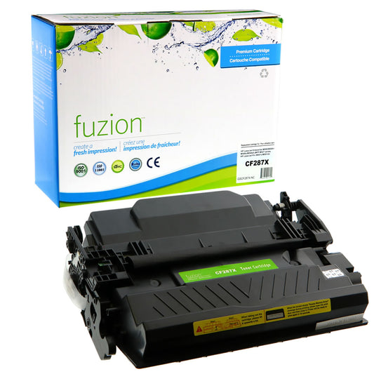 Cartouche de toner compatible Fuzion HP 87X – Rendement élevé – Noir