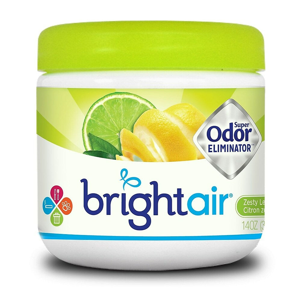Éliminateur d'odeurs Bright Air Super, parfum citron et citron vert acidulés