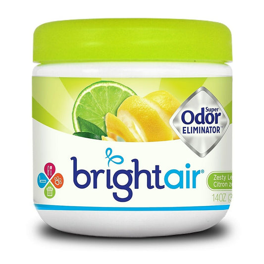 Bright Air Super Odour Eliminator, Zesty Lemon & Lime scent