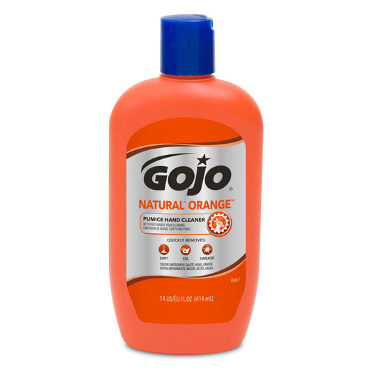 GOJO Natural Orange Pumice Hand Cleaner - 14 oz