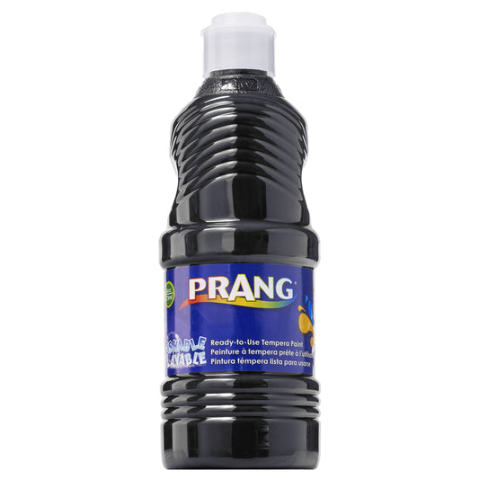 Peinture à la détrempe lavable Prang - 473 g - Noir