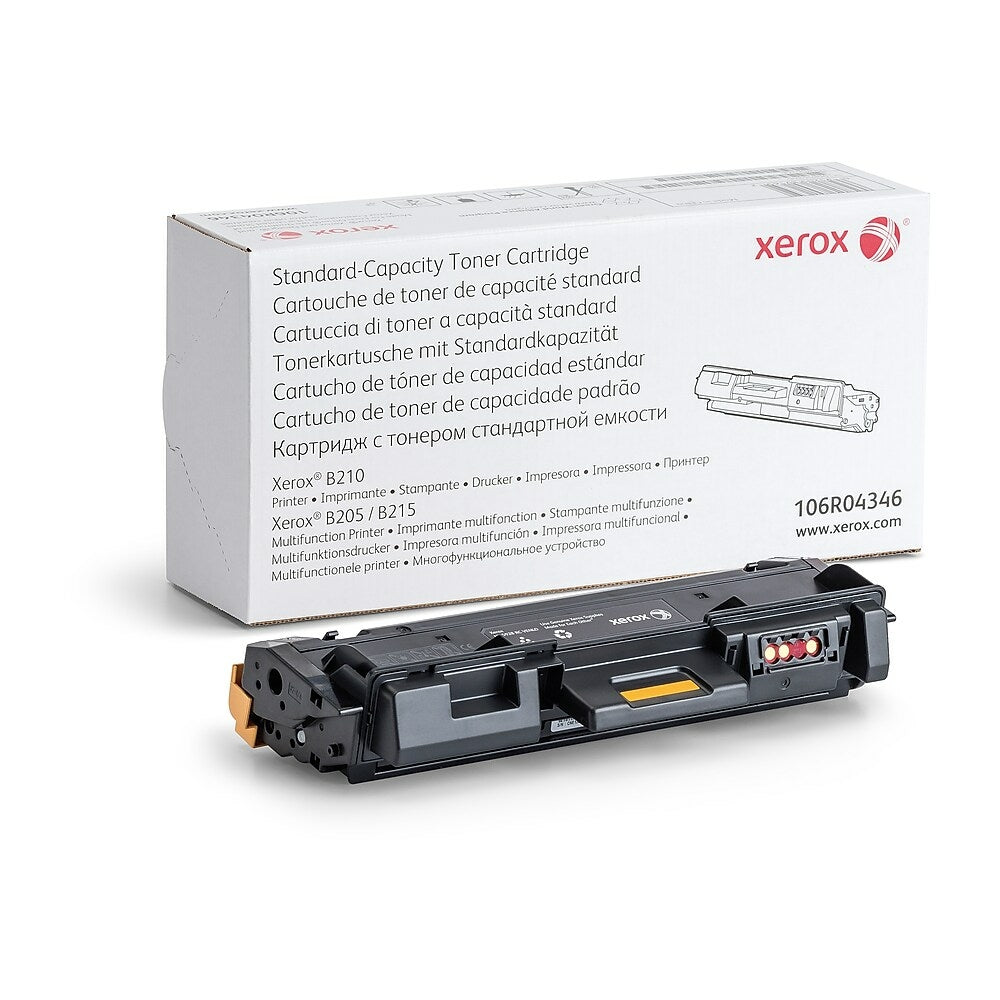Cartouche de toner noir standard Xerox B205/B210/B215 (106R04346)
