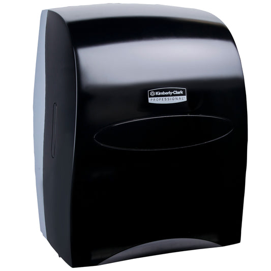 Kimberly-Clark Professional Sanitouch Manual Hard Roll Towel Dispenser - for 1.75" Core Roll Towels - 12.63" x 16.13" x 10.2" - Black