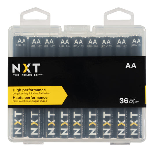 NXT Technologies AA Alkaline Battery - 36 Pack