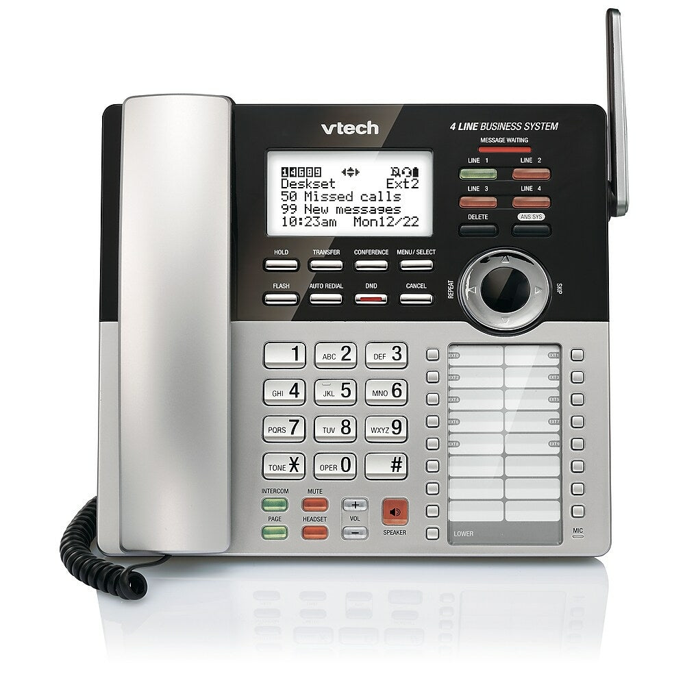 Vtech CM18245 4-Line Corded Phone Accessory Deskset