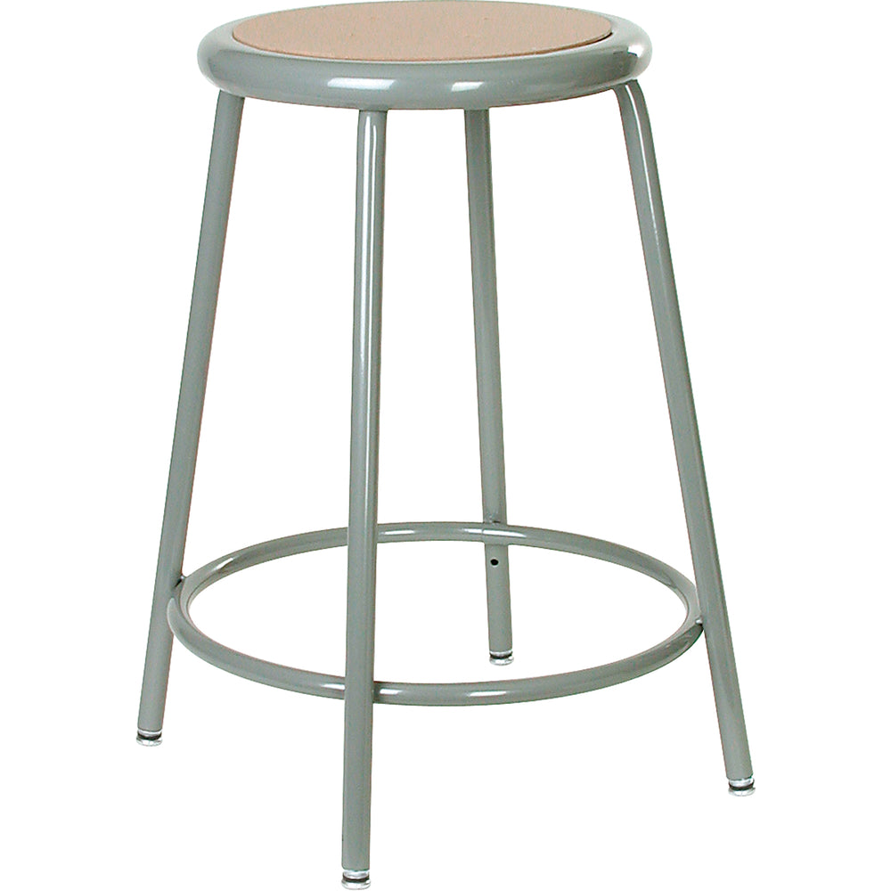Tabouret Mur-Van série 500 - Fixe - 24" - Gris