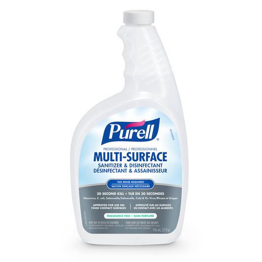 Purell Professional Multi-Surface Sanitizer and Disinfectant - 946 mL