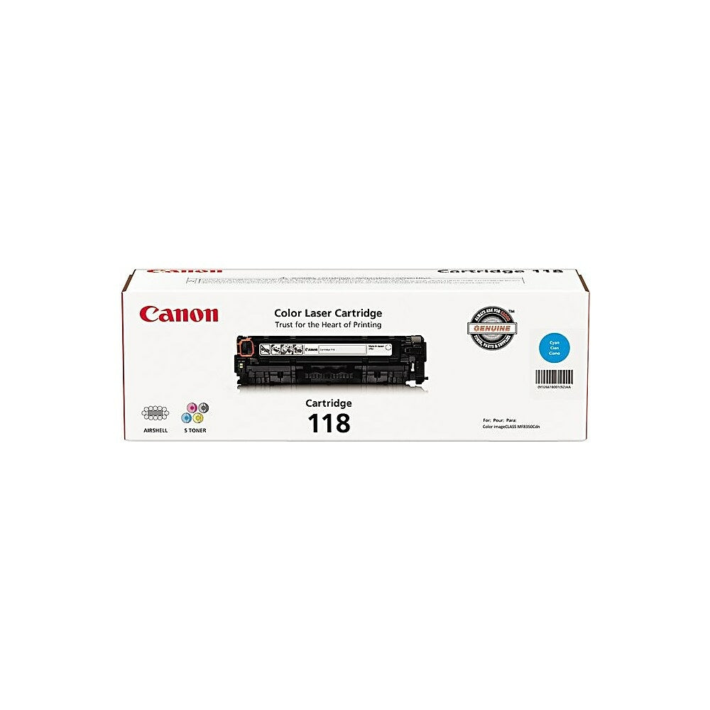 Canon 118 High-Yield Cyan Toner Cartridge