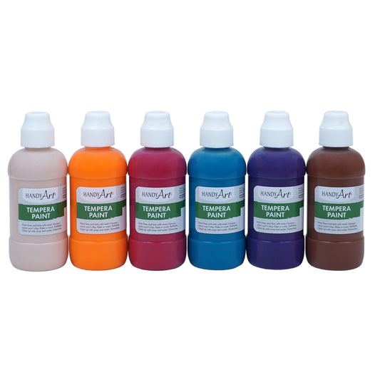 Tempera Paint Marker Secondary Set, 6 - 2oz/59ml