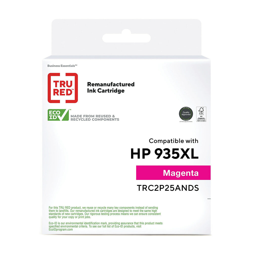 TRU RED C2P25AN HP 935XL Remanufactured Ink Cartridge - Ink Cartridge - Magenta