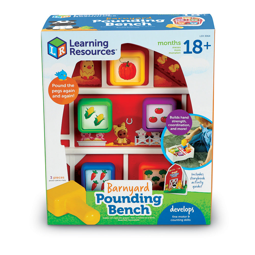 Banc de battage de basse-cour de Learning Resources