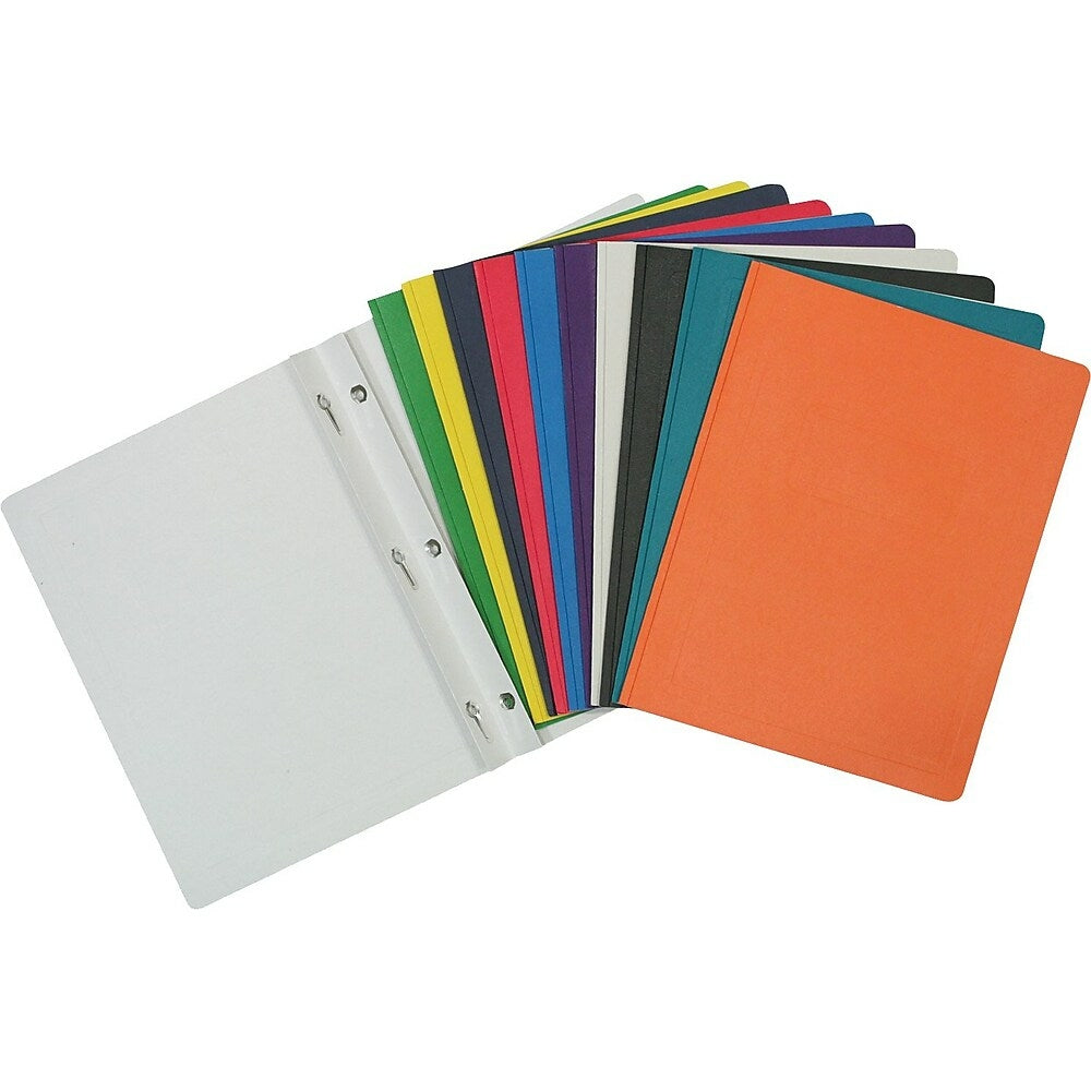 Protège-documents Staples à 3 compartiments - Couleurs assorties