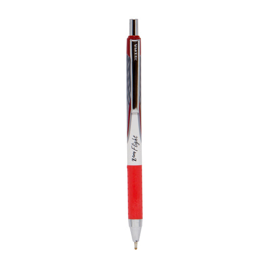 Stylo à bille rétractable Zebra Z-Grip Flight - 1,2 mm - Encre rouge