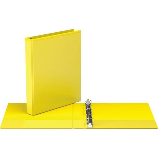 Easyview, classeur Premium, anneaux ronds, 2,5 cm, jaune