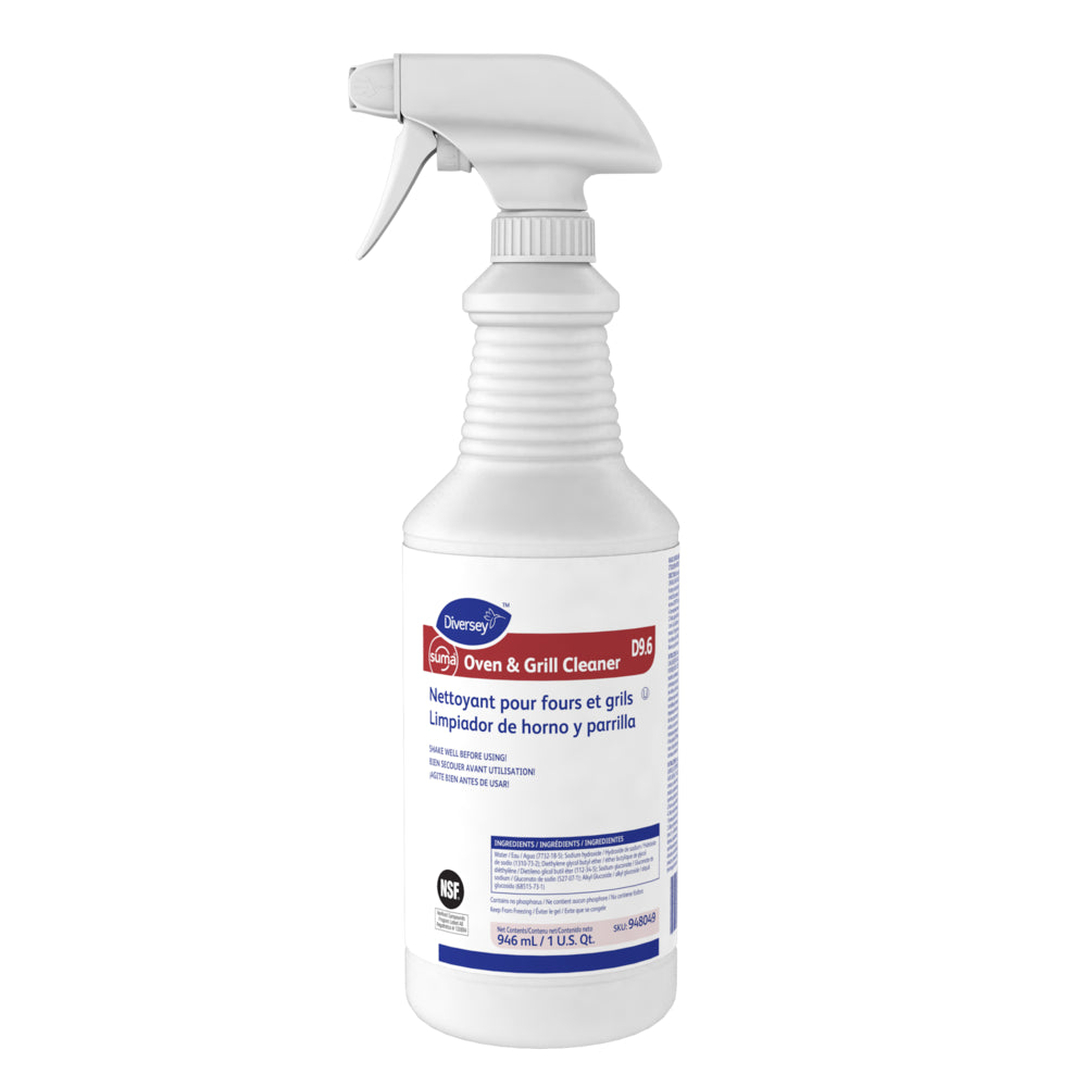 Diversey Oven & Grill Cleaner - 32oz - 12 Pack