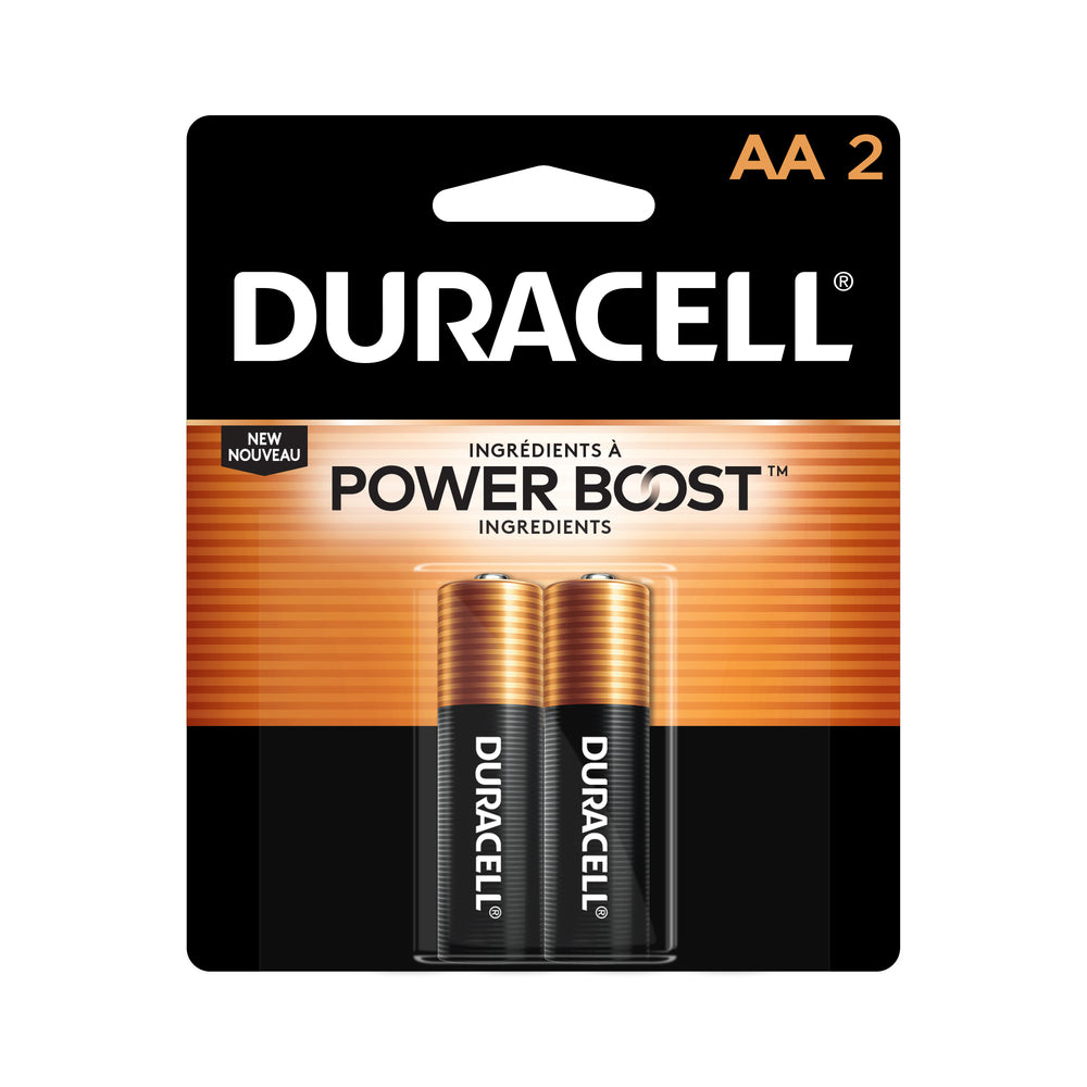 Duracell Alkaline AA Batteries - 2 Pack