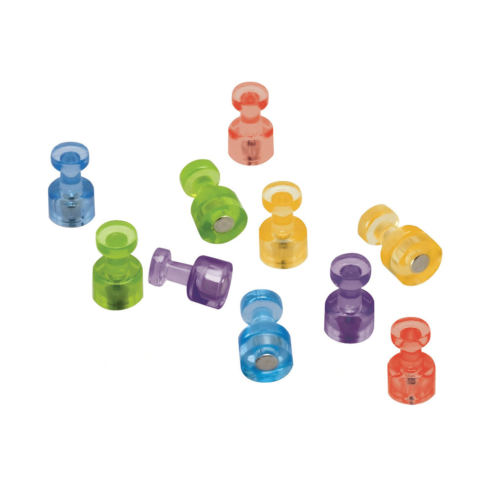 Punaises magnétiques Quartet - Couleurs assorties - Paquet de 20