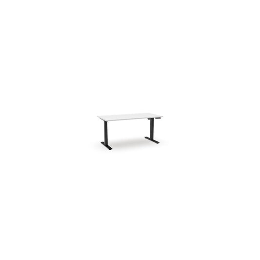 WorkSpace48 Agile Electric Desk, White 48"x24"