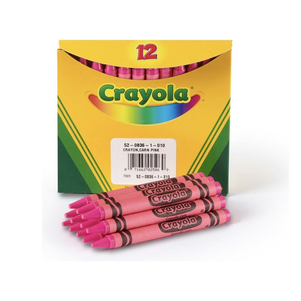 Crayons de recharge Crayola Class Pack - Rose