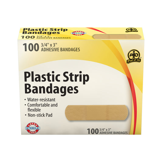 Pansement en plastique Wasip - Paquet de 100