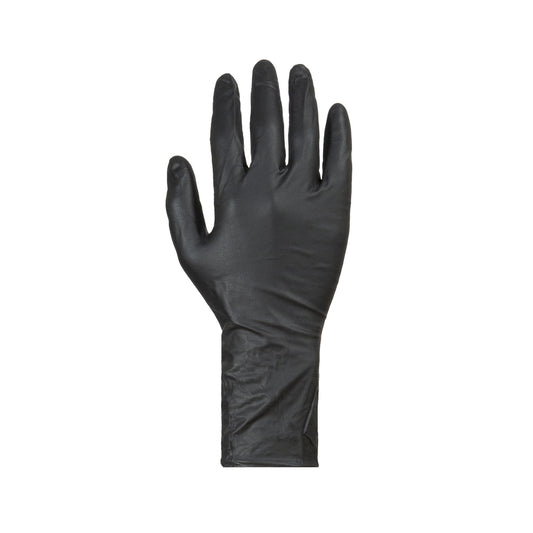 KeepKleen Nitrile Powder-Free Multipurpose Gloves - Black - XLarge - 50 Pack