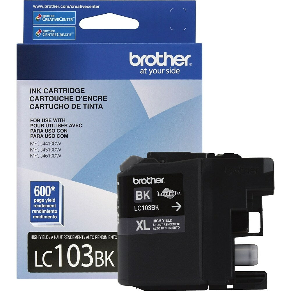 Brother LC103 High-Yield Black Ink Cartridge
