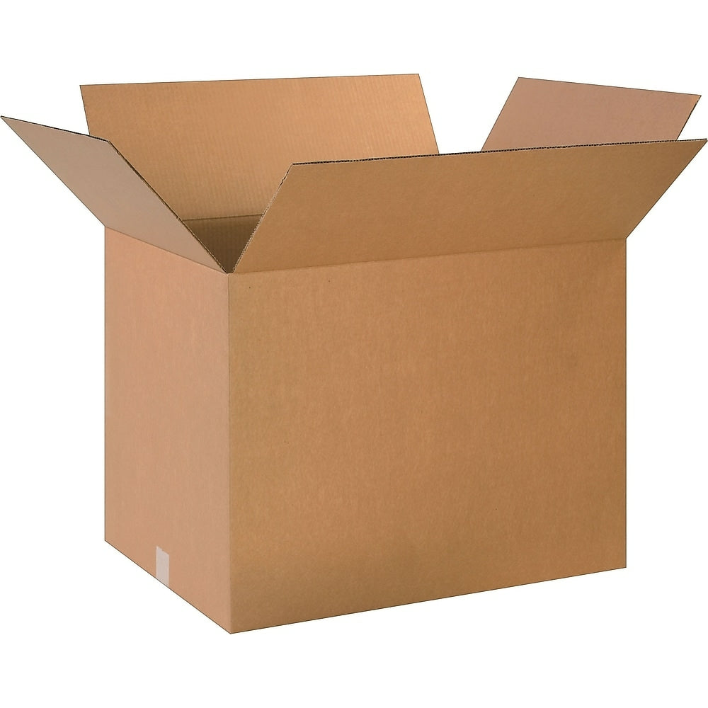 Boîtes en carton ondulé Staples – 61 cm (L) x 45 cm (l) x 45 cm (H) – Paquet de 15