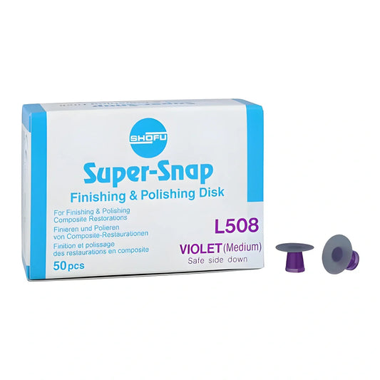DISQUE DE POLISSAGE SUPER-SNAP MOYEN/SUPER FIN (50) L508/L521
