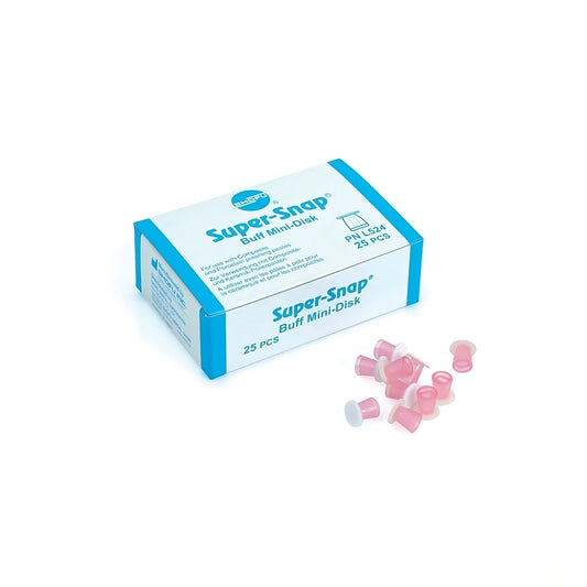 Disque de polissage SHOFU #L524 SUPER-SNAP Mini (25) + mandrin