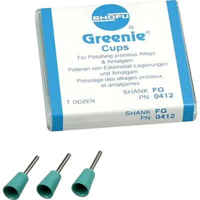 SHOFU #0412 FG COUPE GREENIE/SUPERGREENIE (12)