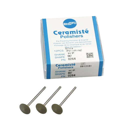 POLISSEUSE SHOFU HP CERAMISTE STD / ULTRA (12) KN7/WH6/PC2