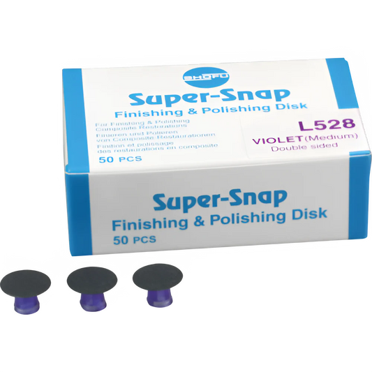 Disque de finition SHOFU SUPER-SNAP Vlt. Moyen (50) / POLYSTRIPS C/MS/SF (100)