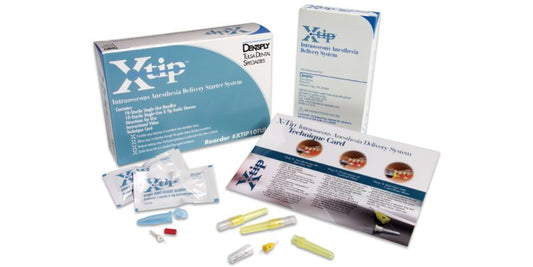 X-TIP 50 Sterile Single Use DENTAL 27G Needles  #XTIP50CAN (DENTSPLY)