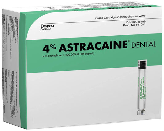 ASTRACAÏNE 4% 100x1,8ml VERRE (DENTSPLY)