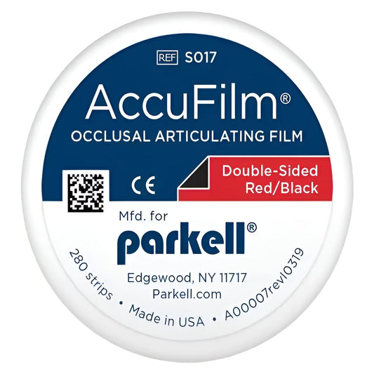 ACCUFILM II ROUGE/NOIR Bx/280 (Parkell) S017
