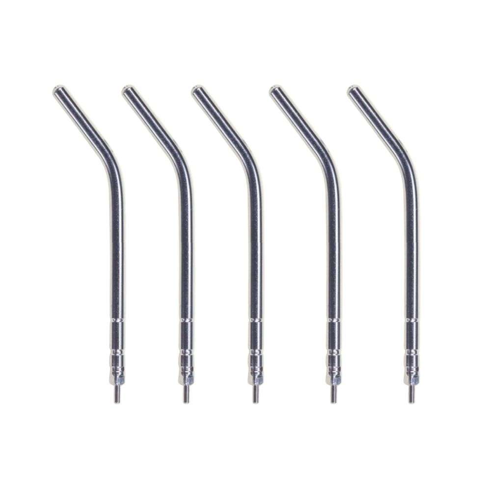 Air Water Syringe Tip, Reusable Stainless Steel, 5-Pack