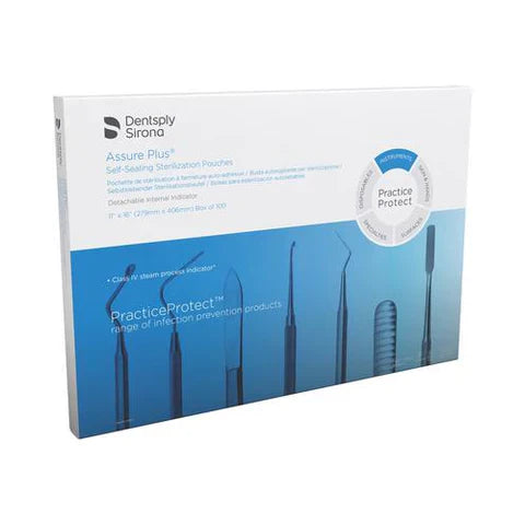 Sachets ASSURE PLUS 5,5" x 13" CLASSE IV (200) n° 83045 (SULTAN/DENTSPLY)