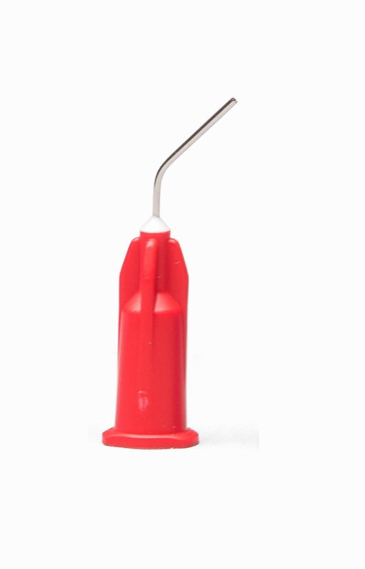 EMBOUTS D'APPLICATION 23 ga x 1/2" ROUGES Pré-courbés Pk-20 (Pulpdent) #23R20