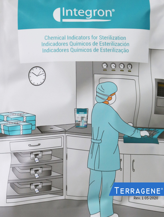 BIONOVA CHEMICAL INTEGRATOR STRIPS Sachet de 200 tests de classe V (changement de couleur) #IT261YS