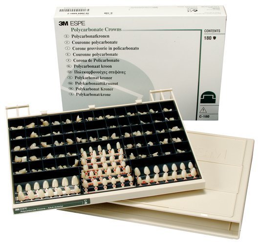 SOLVENTUM (3M) C-180 KIT Couronnes en polycarbonate ionique Bx/180