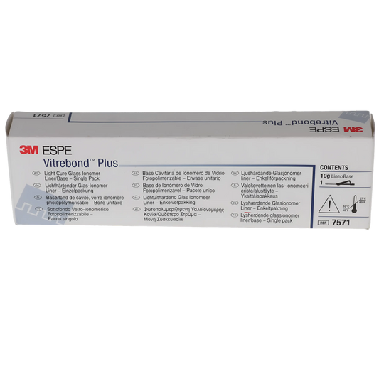 SOLVENTUM (3M) Vitrebond™ Plus Light-Cure Glass Ionomer Liner/Base – Single Pack (#7571)