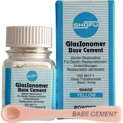 SHOFU #1113 PN Base de glasionomère Cem Wht Pwd 15 g'