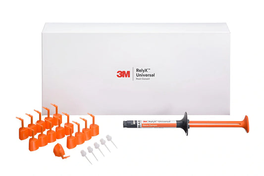 SOLVENTUM (3M) RelyX Universal Resin Cement – Shade A3O (3.4 g Automix Syringe), Dual-Cure Self/Adhesive Resin Cement (#56973)