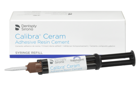 Seringue automix translucide Dentsply Calibra, Ceram (1X45G) n° 607194