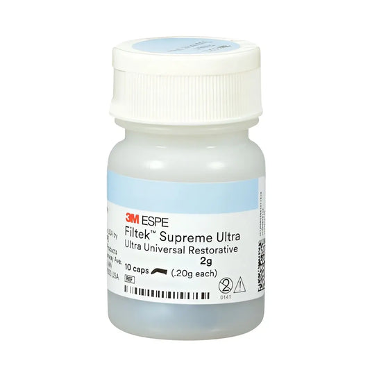 SOLVENTUM (3M) Filtek Supreme Ultra Universal Restorative Enamel & Dentin Capsules – 10×0.20 g (A1E, A2E, B1E, A1D, A2D, A3D Shades)