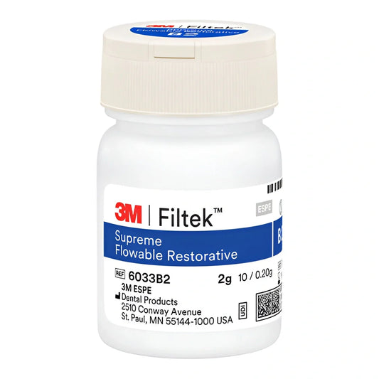 SOLVENTUM (3M) Filtek Supreme Ultra Flowable Restorative Capsules – Universal Nanocomposite, 20 × 0.2 g (Shades A1–A4, A3.5, B1–B2, C2, D2, OA3, W, XW)