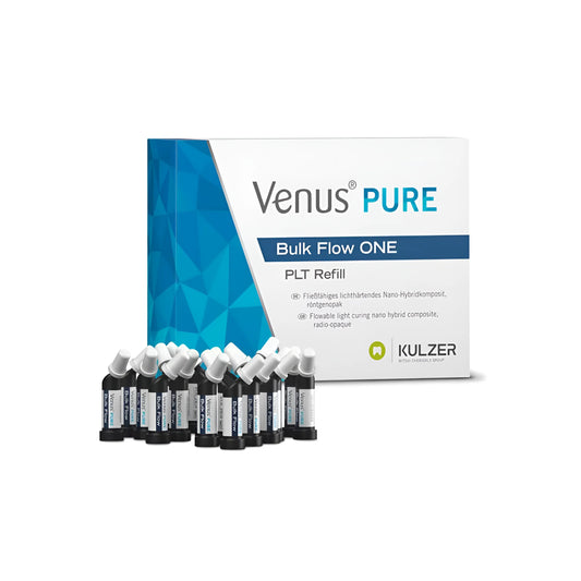 Kulzer Venus Diamond PLT Refill – 20 × 0.25 g Nano-Hybrid Composite (Bleach / Light / Medium / Dark)